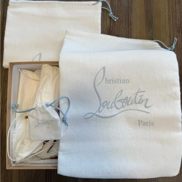 Christian Louboutin Lace Slingback 85mm | NEW IN BOX - Picture 4 of 16